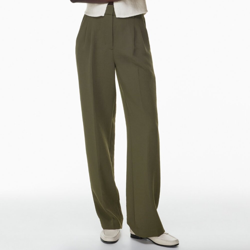 Effortless Pant, Dark Olive, Size 6